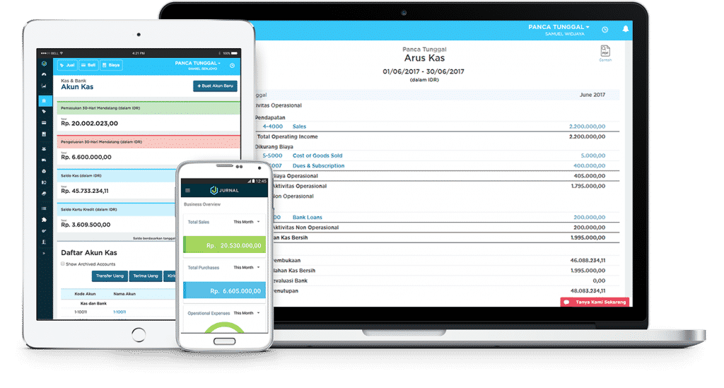 aplikasi pembukuan jurnal