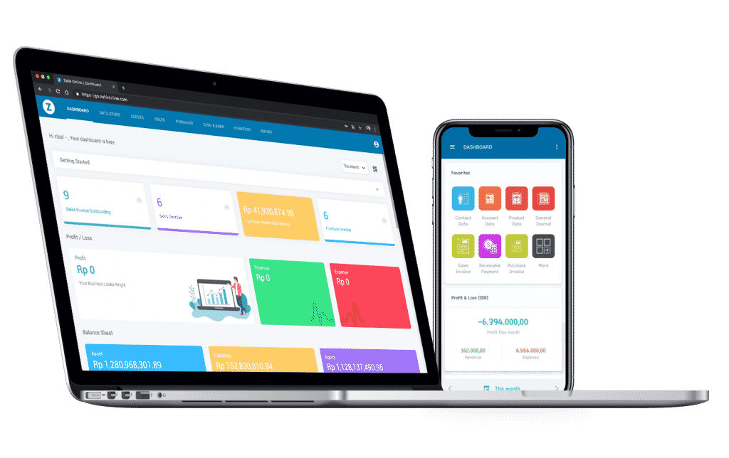 software erp terbaik Indonesia Zahir