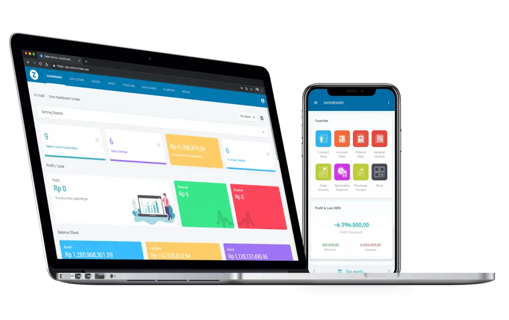 software erp terbaik Indonesia Zahir