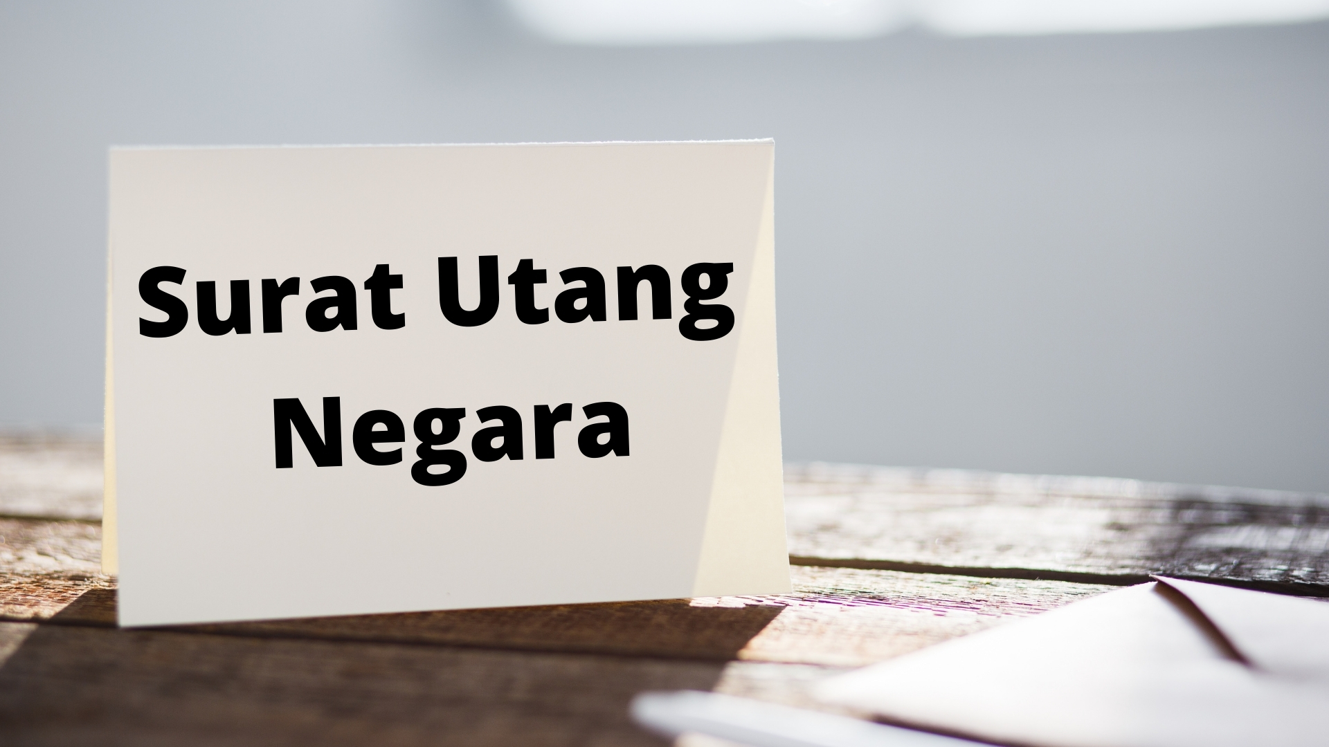 Surat Utang Negara