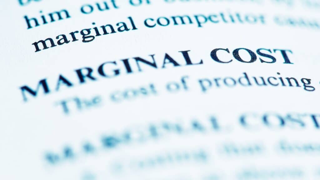 marginal cost adalah