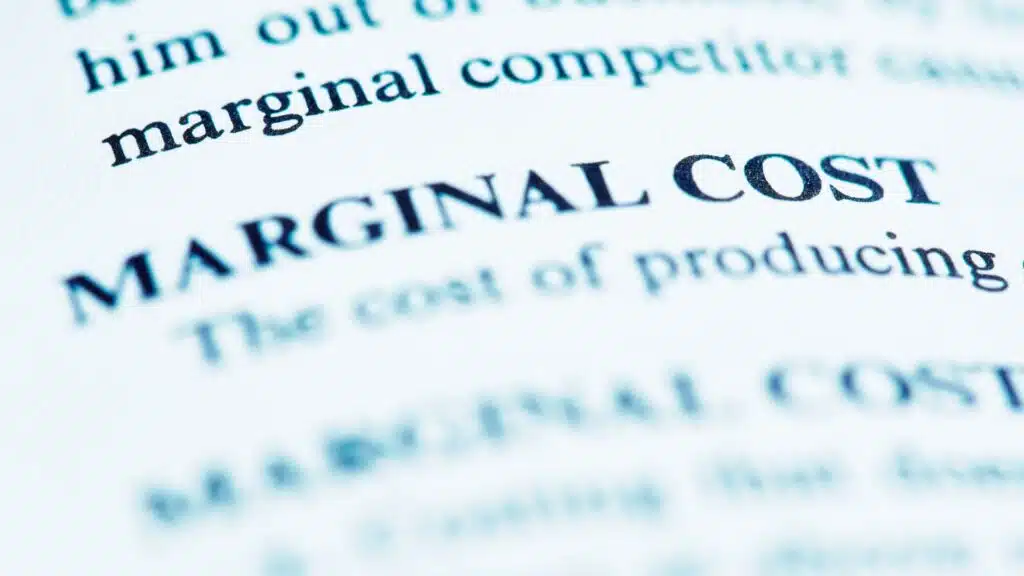 marginal cost adalah