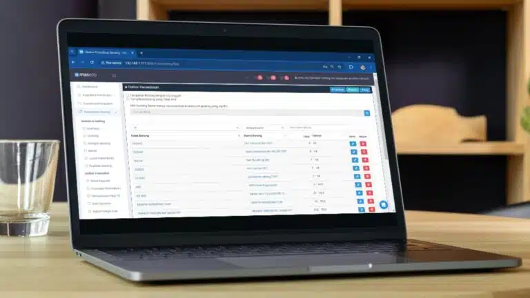 software stok barang MASERP