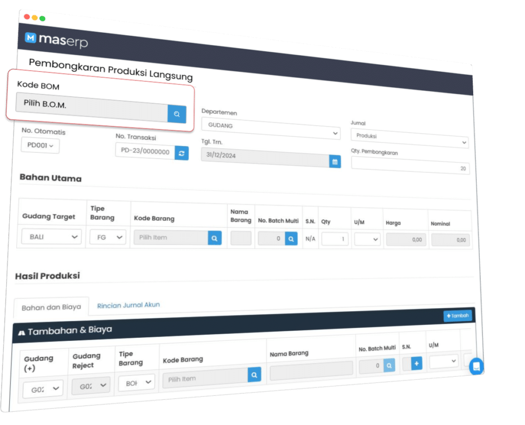assembly disassembly maserp