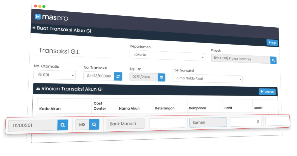 Modul General Ledger General Ledger