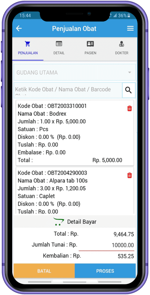 aplikasi apotek VMedis