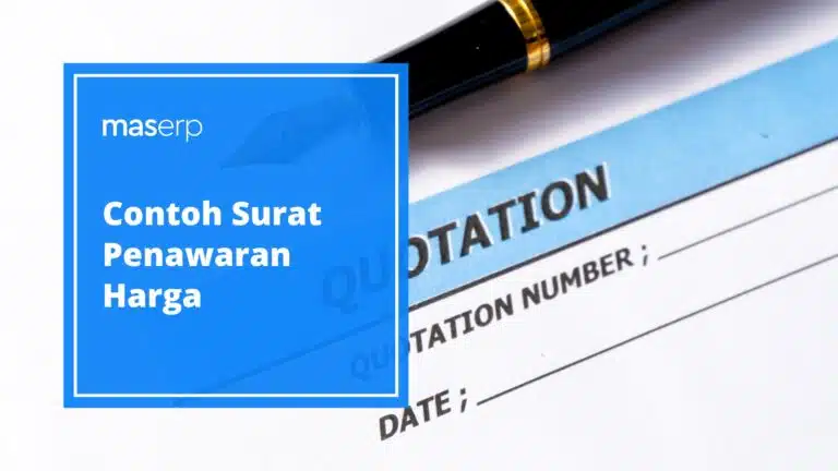 contoh surat penawaran harga